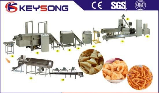Extrusion Snack Machine Tortilla Corn Nacho Chips Doritos Production Line
