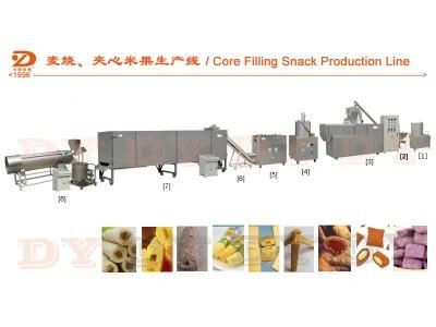 Extruded Snack Food Production Machine / Corn Puff Snack Extruder Corn Snacks Food ...