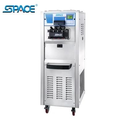 3 Flavors Gravity Feed Business Soft Ice Cream Machine Maker 6240A