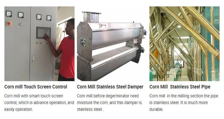 Competitive Price with High Quality Factroy China Maize Flour Mill