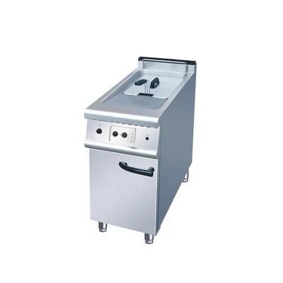 Commercial Gas 1-Tank Fryer (1- Basket) with Cabinet 700mm