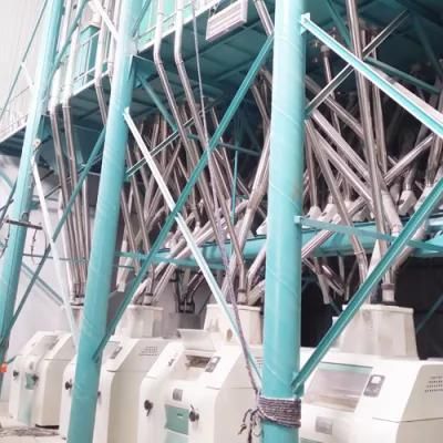 100t Wheat Flour Mill Machine Flour Mill Plant for Semolina Farina Maida