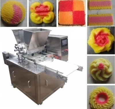 2016 Latest Stuffed Bicolor Cookies Making Machine/Encrusting Machine