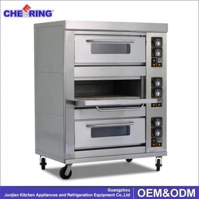 G39b Restaurant Bakery Equipment Stainless Steel Large Scale Ovens for Sale Oven Pizza