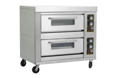 Ce Approved Gas Pizza Oven (2 layer, 6 tray)