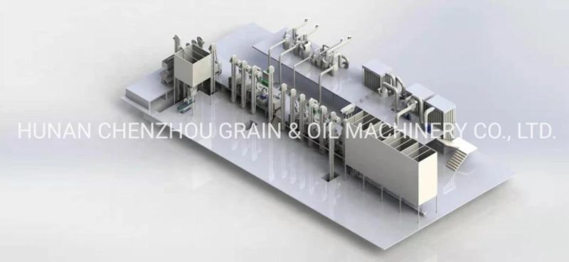 5tph Parboiling Rice Mill Rice Mill Machine