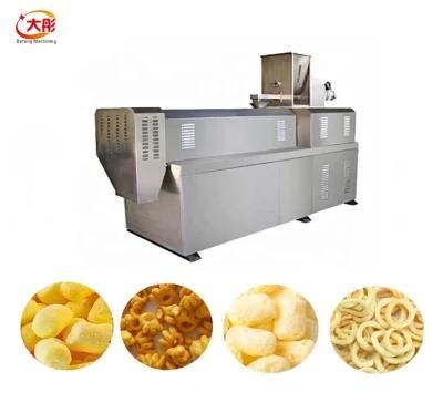 Double Screw Corn Puff Corn Extruder Machine From China Factory Manufacturer