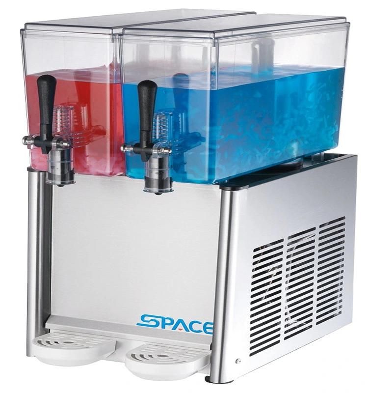 Cold Juice Dispenser China with 2 Tanks