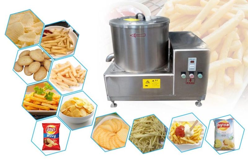Automatic Potato Chips Frying Machinery Quality Frozen French Fries Making Machine