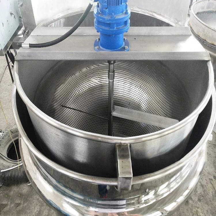 Factory Direct Sale Catering Machinery Industry Steam Jacketed Boiler Automatic Cooking Planet Stirred Soup Port