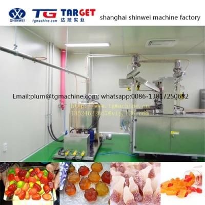 Gdq300 Automatic Pectin &amp; Gelatin Jelly Gummy Candy Machine Line