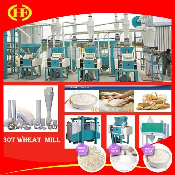 5-500t/24hl Wheat Flour Milling Machine Fully Automatic