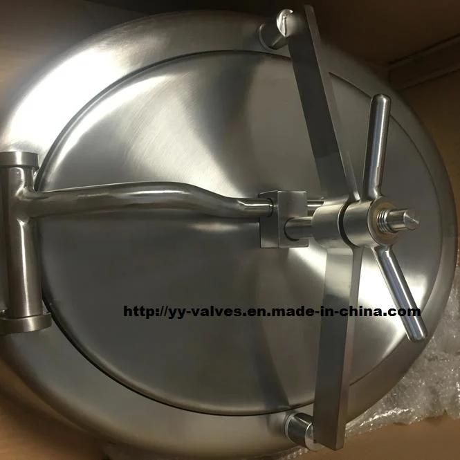 Stainless Steel Oval Shadowless Pressure Manhole Cover