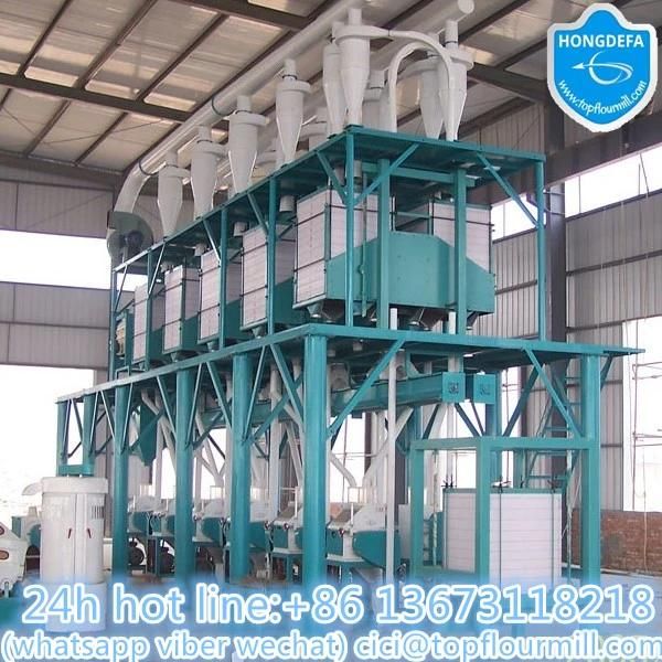 50t Wheat Flour Milling Machine for Ethiopia