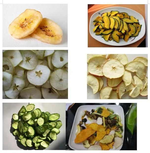 SS304 Vegetables Frying Line/Fried Fruits Machinery with Great Reputation for Sale