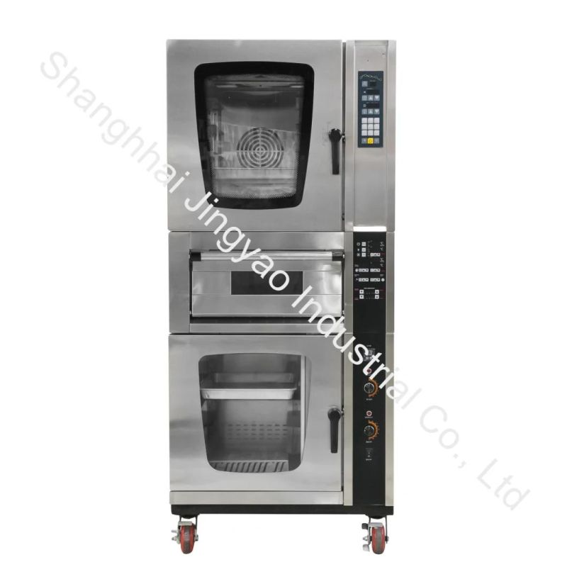 Commercial Industrial Baking Bread Baking Oven Stainless Steel Oven for Pizza Combination Oven Equipment /Bread Baking Oven with Wheels