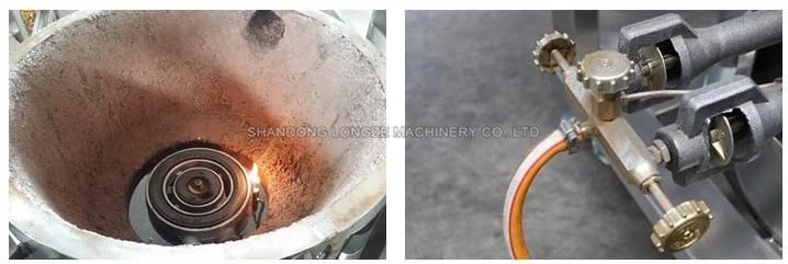 China Manufacturer Industrial Gas Mushroom Popcorn Machines Approved by Ce Certificate