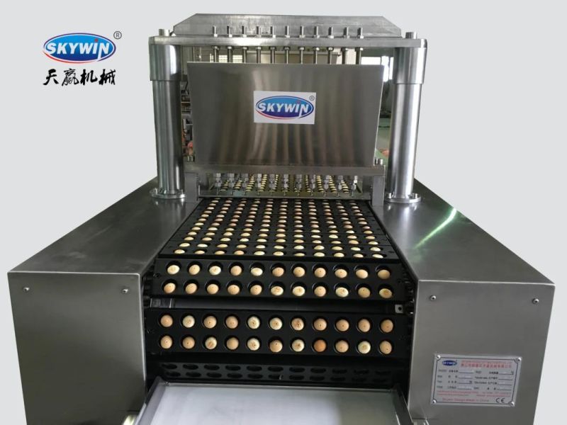 Automatic Chocolate Jam Cream Filling Small Hello Panda Biscuit Injection Making Machine