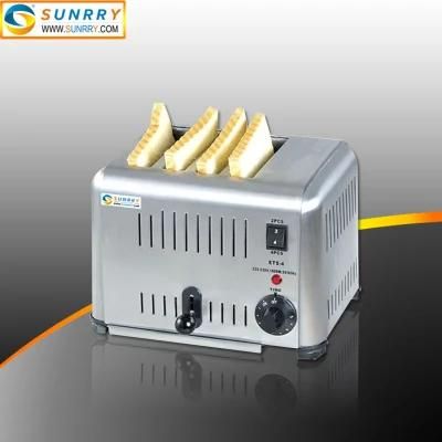 Commercial Kitchen Bread Toaster Oven with 4 Slicer