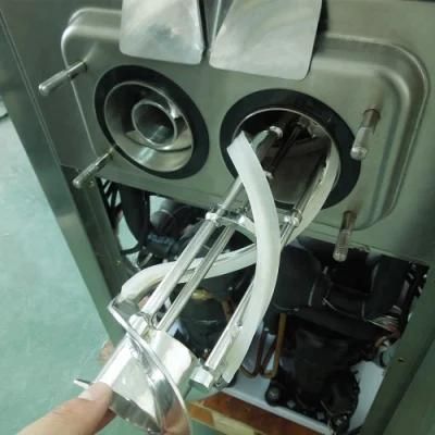 Air Cooled Table Top CE, ETL Approved Soft Serve Ice Cream Machine for Sale