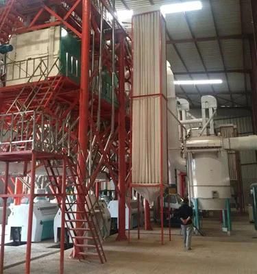 120tons Corn Flour Milling Machines of 5 Years Sales Service