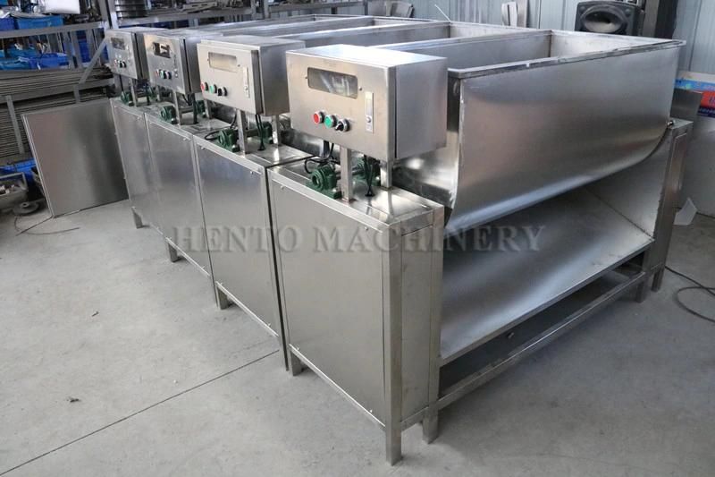 High Efficiency Boiled Peeling Egg Processing Machine / Boiled Egg Maker / Boil Egg Shel Remove Machines