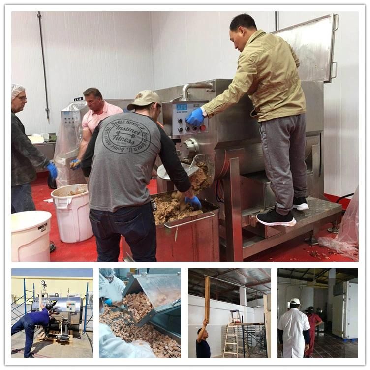 Professional Full Automatic Frozen Meat Cutting Machine