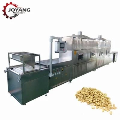 30kw Tunnel Belt Microwave Pine Nuts Curing Drying Machine