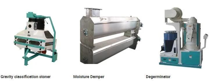 European Standard 50t/24h Maize Flour Mill Machine for Zambia Market