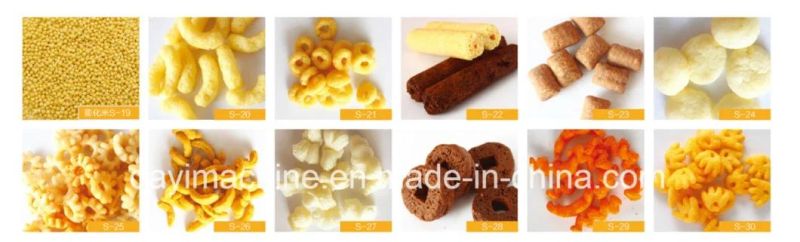 Directly Extruded Corn Puff Snack Food Machine Slg65-C