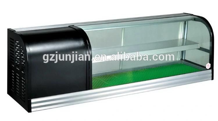 Hot Sale Counter-Top Sushi Cake Display Cabinet