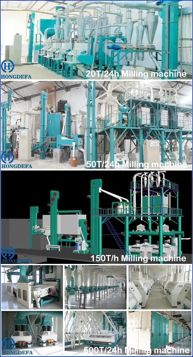 High Quality Maize Corn Flour Meal Milling Plant for Sale