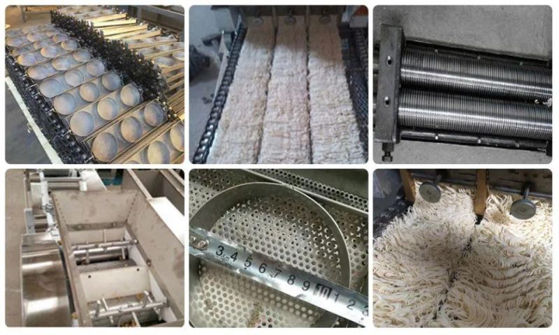 High Efficiency Fried Instant Noodles Production Line with Oil Filter System