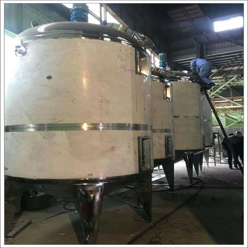Fruit Juice Automatic Blending Tank/ Fruit Paste Agitator Heating Tank