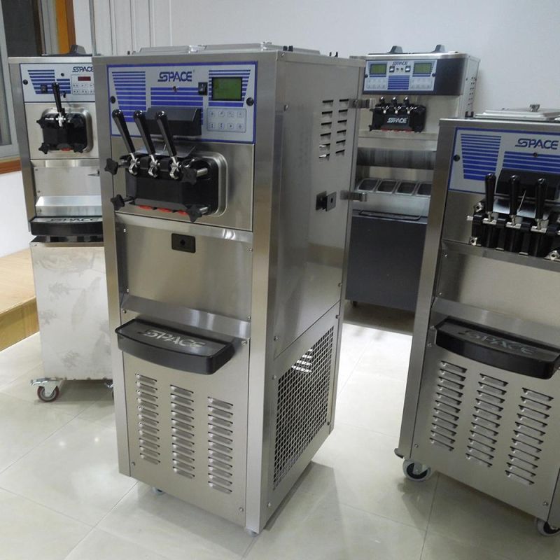 Gravity Feed 3 Flavors Softy Ice Cream Machine (6240)