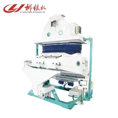 Clj Manufacture Grain Processing Machinery Tqsx170 Single Layer Suction Type Vibrating ...