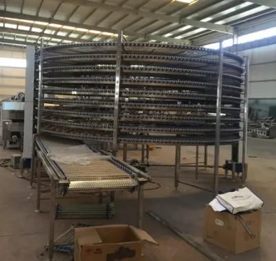 Big Cooling Conveyor System Bread Cooler Long Distance Bread Food Transmission Line