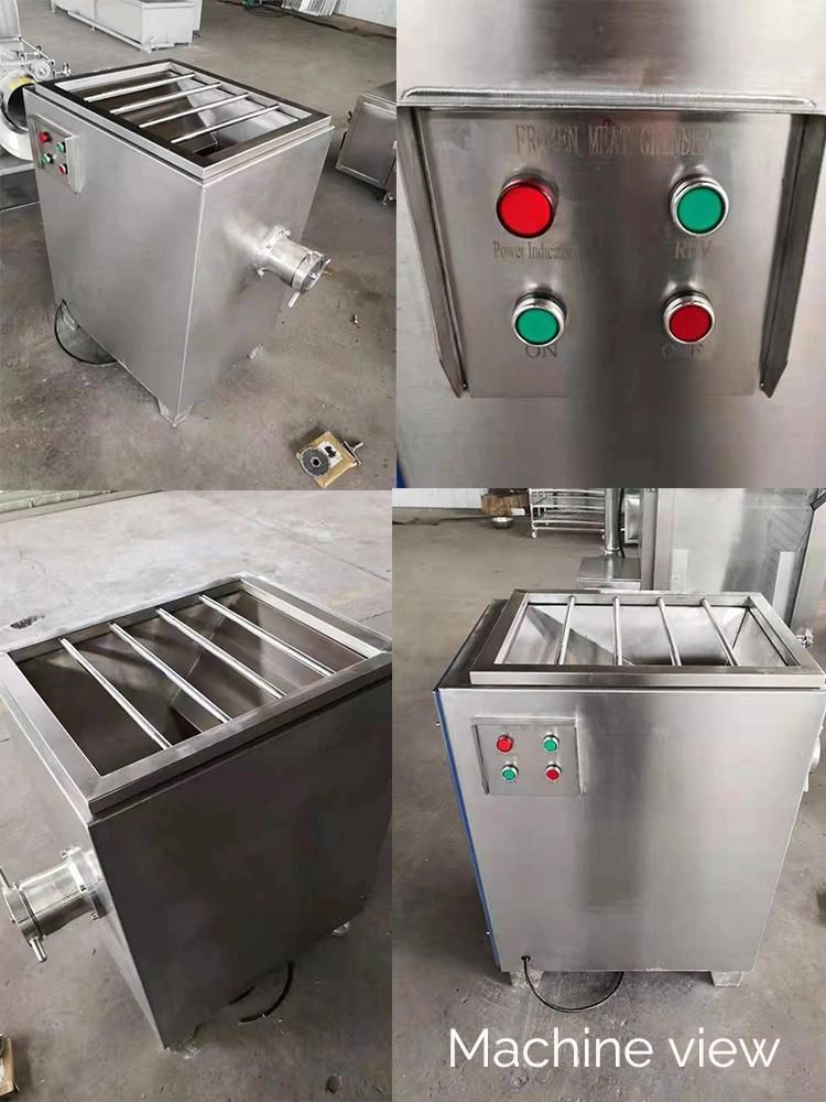 China Manufacturer Meat Processing Frozen Meat Grinder Fresh Meat Mincer for Sausage