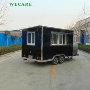 Electric Mobile Kitchen Cart for Snack Sales