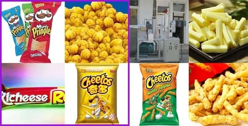 Snacks Cheetos Kurkure Corn Curls Extrusion Food Equipment