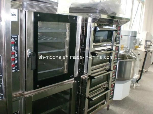 Stainless Steel Industrial Electric Convection Oven 5 Pans for Bakery