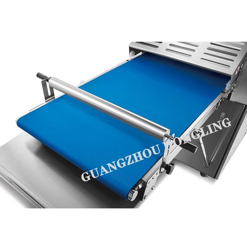 Hongling Luxury Full Ss Floor Type 630mm Pizza Bread Pastry Dough Sheeter