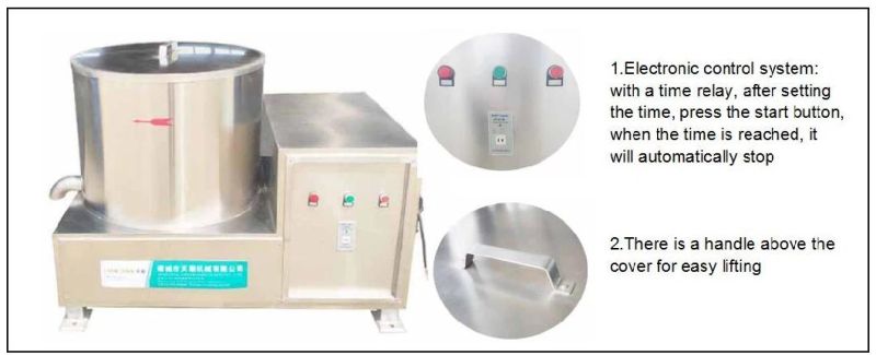 Lettuce Drying Machine Spinner Vegetable Dewater Machine
