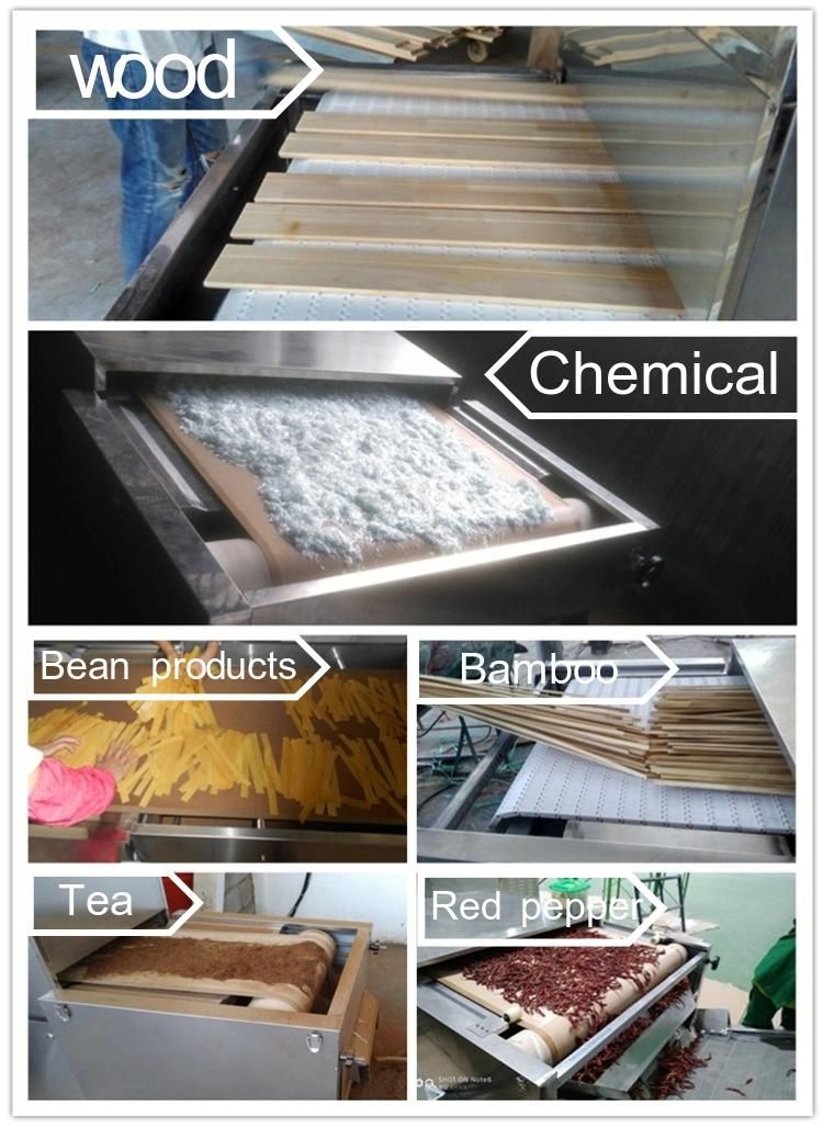 Industrial Tunnel Microwave Nuts Baking and Roasting Machine
