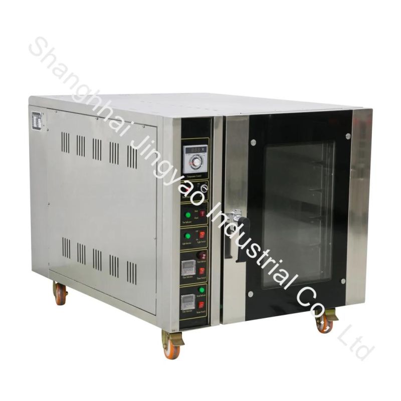 Commercial 6/8/10 Trays Hot-Air Convection Oven Industrial Baking Bread Baking Oven Stainless Steel Bakery Gas/Electric Convection Bread/Pizza/Biscuit Oven