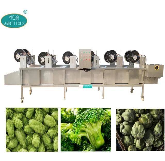 Fruits and Vegetavles Cleaning Air Drying Machine Air Dryer Production Line