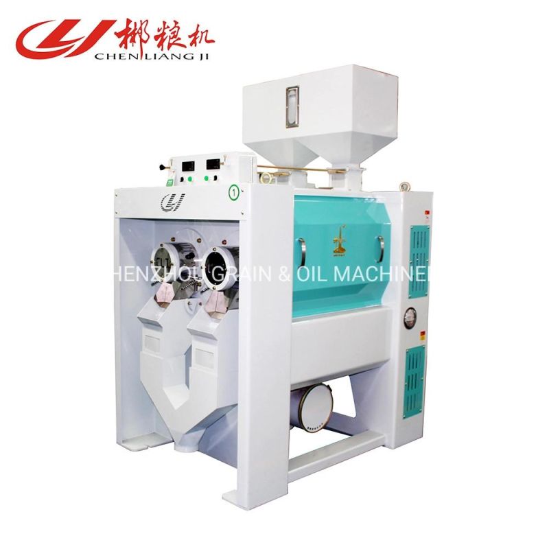 Double Roller Rice Whitener Machine Mnsw21.5fx2