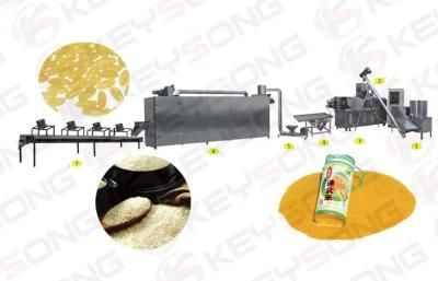 High Capacity Artificial Nutritional Rice Making Machinery