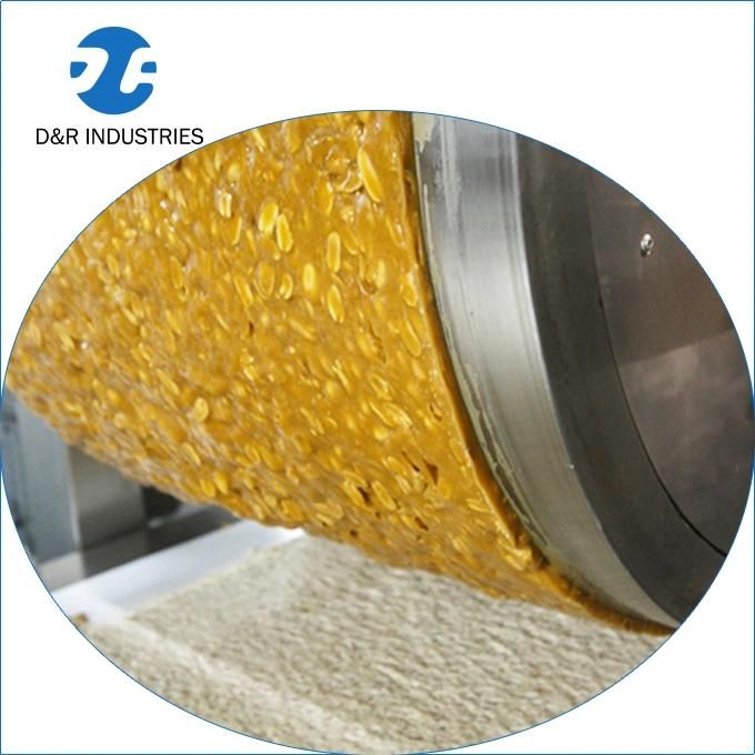 Automatic Nougat Muesli Cereal Candy Bar Production Line