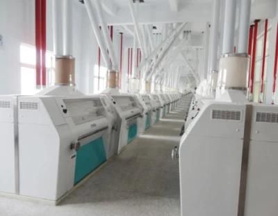 50ton/24h Wheat Maize Corn Flour Makingmachine Plant Complete Wheat Flour Milling Process ...
